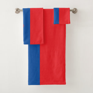 Slovenia flag bath towel set