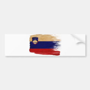 Slovenia Flag Bumper Sticker