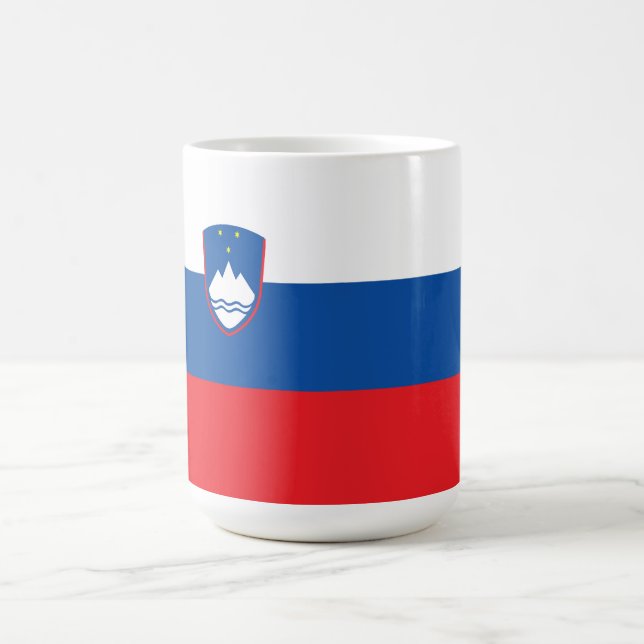 Slovenia flag coffee mug (Center)