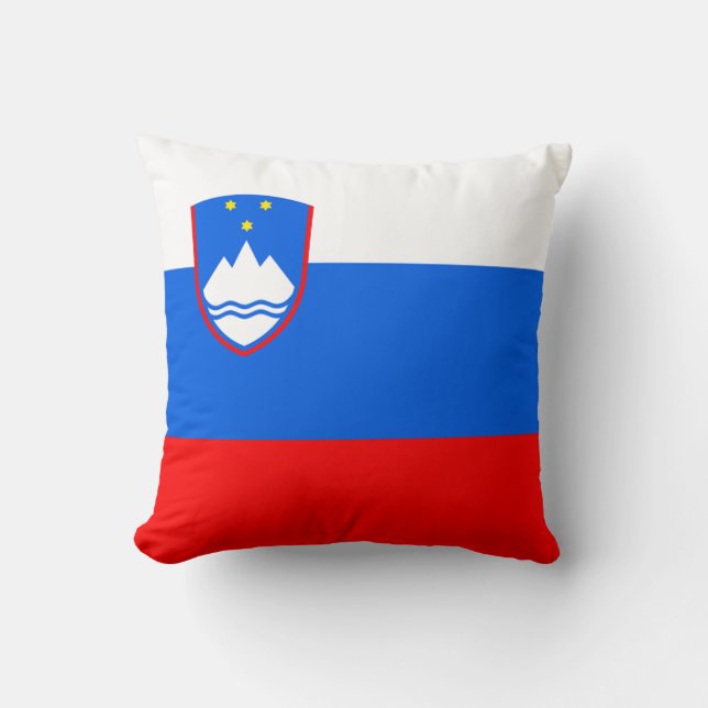 Slovenia Flag Cushion (Front)