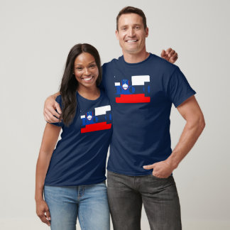 SLOVENIA FLAG FOOTBALL GAME - T-shirt