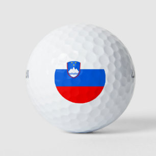 Slovenia Flag Golf Balls