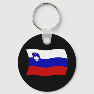 Slovenia Flag Keychain
