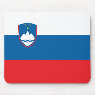 slovenia flag mouse pad