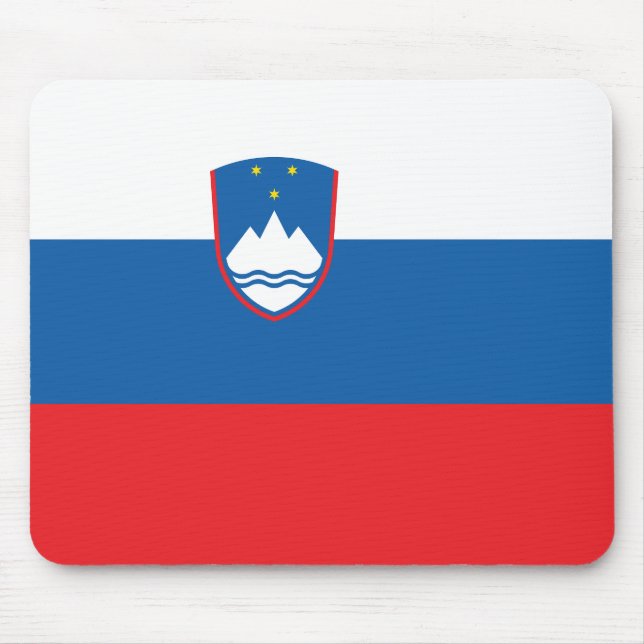 Slovenia Flag Mouse Pad (Front)