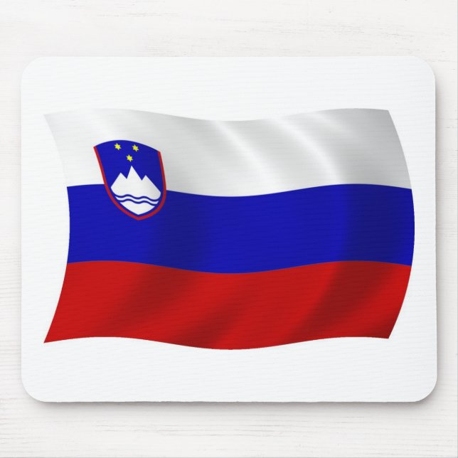Slovenia Flag Mousepad (Front)