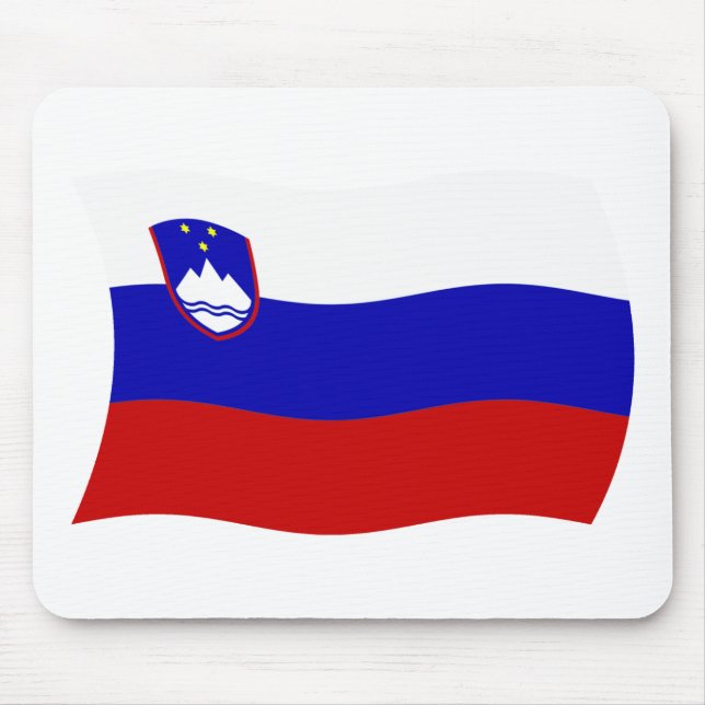 Slovenia Flag Mousepad (Front)