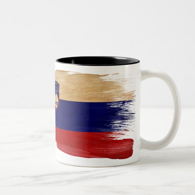 Slovenia Flag Mug (Right)