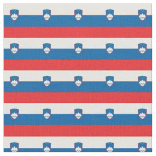 Slovenia Flag National Trendy Fabric /fashion