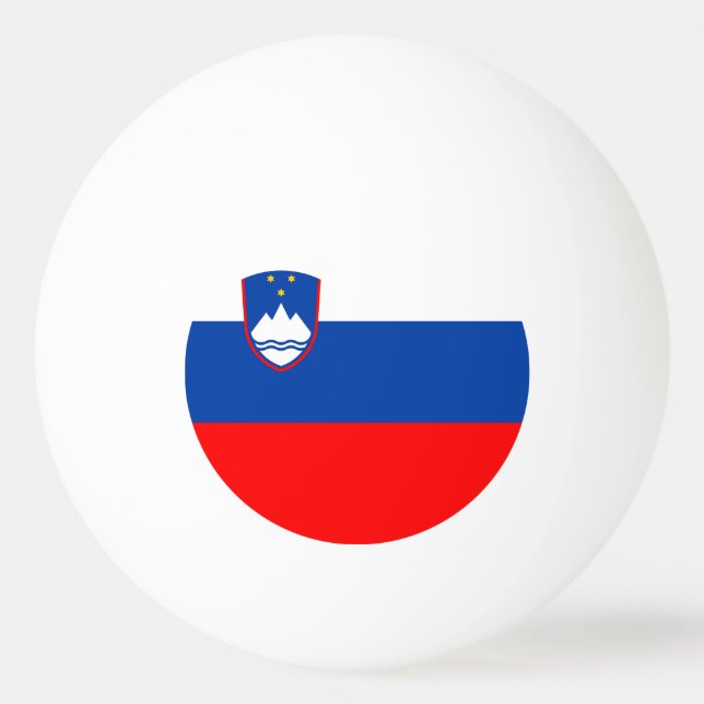 Slovenia Flag Ping Pong Ball (Front)