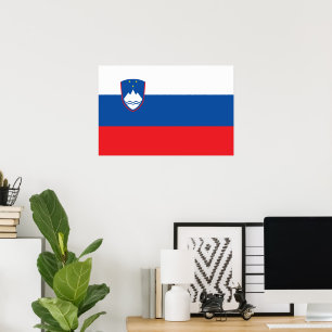 Slovenia flag poster