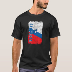 Slovenia flag Slovenija Ljubljana T-Shirt