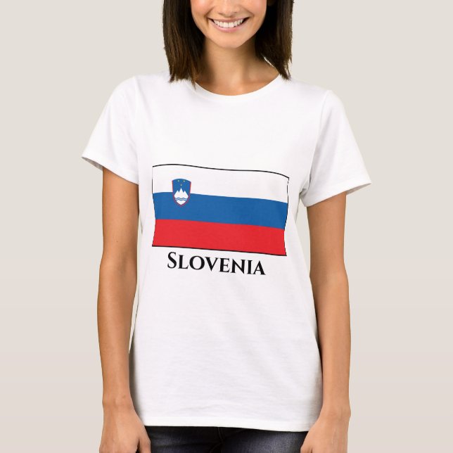 Slovenia Flag T-Shirt (Front)