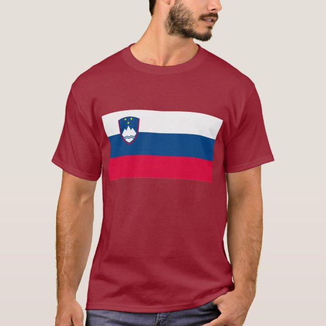 Slovenia Flag T-shirt (Front)