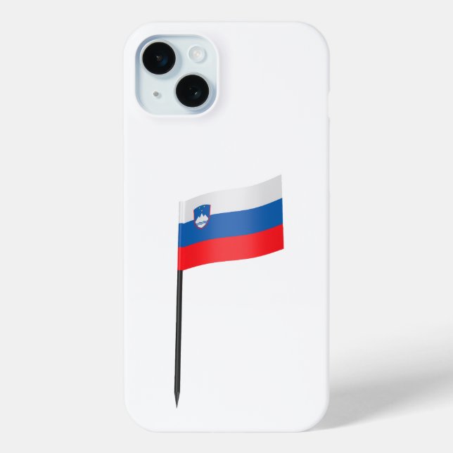 Slovenia flag toothpick Case-Mate iPhone case (Back)