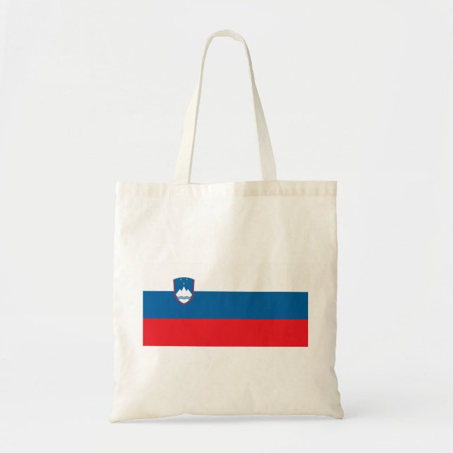 Slovenia Flag Tote Bag (Front)
