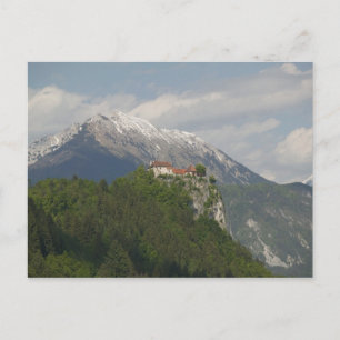 SLOVENIA, GORENJSKA, Bled: Bled Castle & 2 Postcard