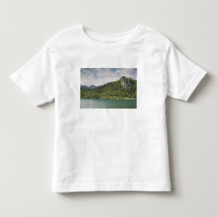SLOVENIA, GORENJSKA, Bled: Bled Castle & Toddler T-Shirt