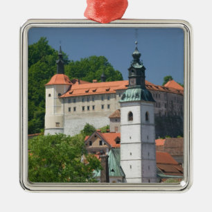 SLOVENIA, GORENJSKA, Skofja Loka: Church of St. Metal Ornament