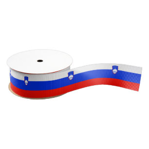 Slovenia Grosgrain Ribbon