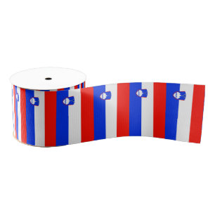 Slovenia Grosgrain Ribbon