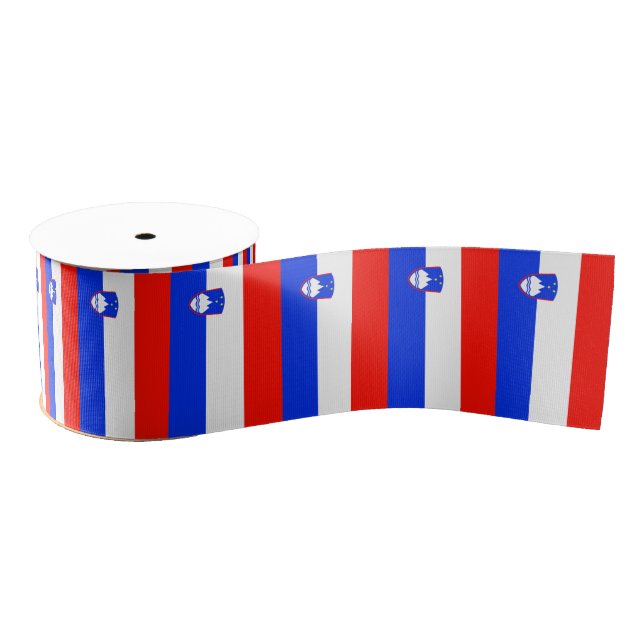Slovenia Grosgrain Ribbon (Spool)