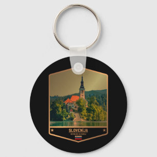 Slovenia Key Ring