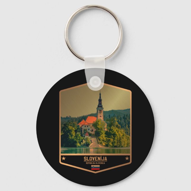Slovenia Key Ring (Front)