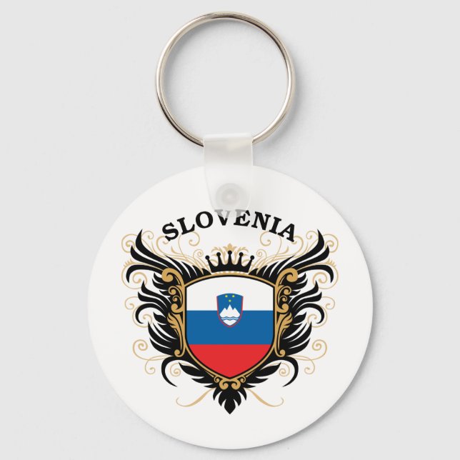 Slovenia Key Ring (Front)