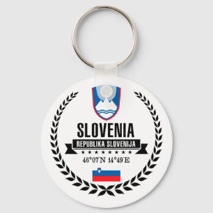 Slovenia Key Ring