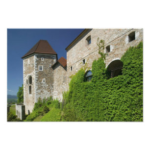 SLOVENIA, Ljubljana: Castle Hill / Ljubljana Photo Print