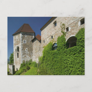 SLOVENIA, Ljubljana: Castle Hill / Ljubljana Postcard