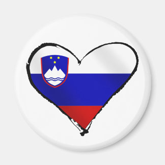 Slovenia Love - I heart Slovenia flag gifts Magnet