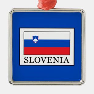 Slovenia Metal Tree Decoration