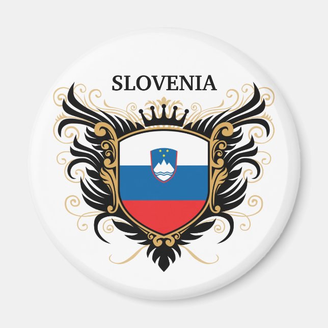 Slovenia [personalise] magnet (Front)