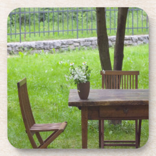 SLOVENIA, PRIMORSKA, Spodnja Idrija: Table on Coaster