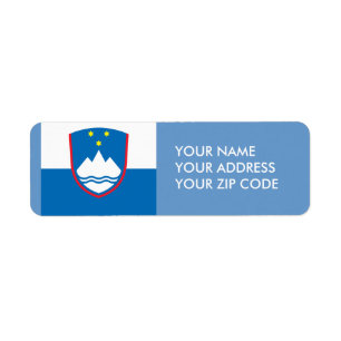 Slovenia Return Address Label