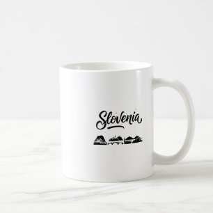 Slovenia Skyline Travel Vacation Outfits Coffee Mug