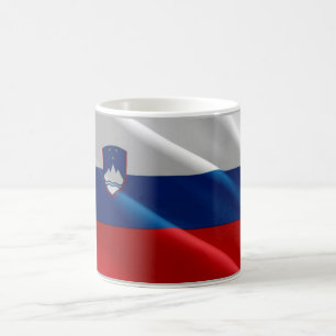 Slovenia - Slovenian Waving Flag - Coffee Mug