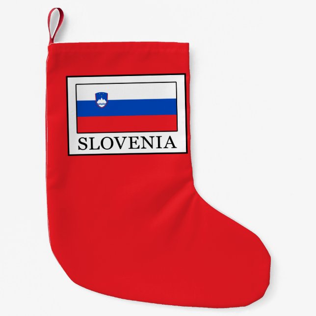Slovenia Small Christmas Stocking (Front)