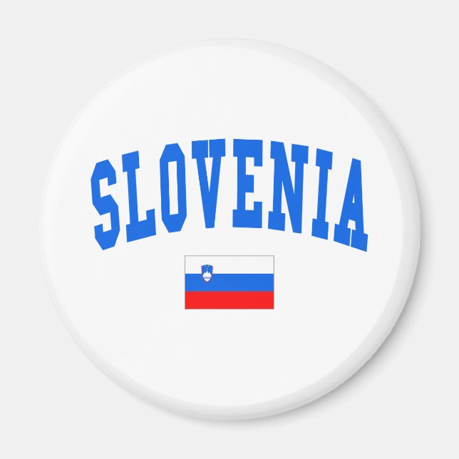 Slovenia Style Magnet (Front)