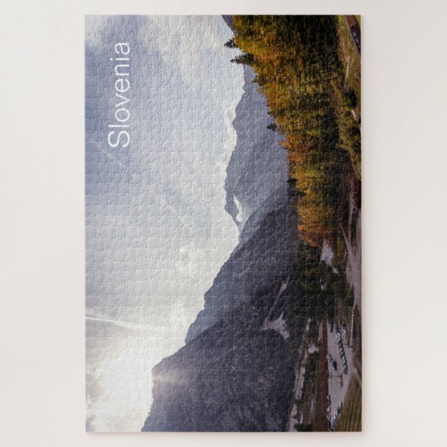 Slovenia, Triglav mountain, Julian Alps Jigsaw Puzzle (Vertical)