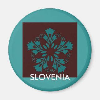 Slovenian Carnations Magnet