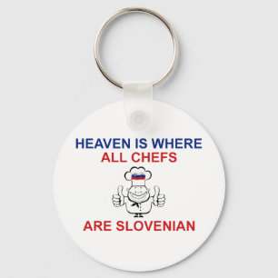 Slovenian Chefs Key Ring