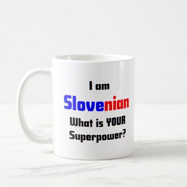 slovenian coffee mug (Left)