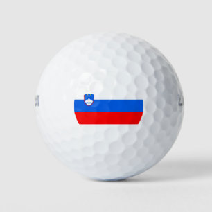 Slovenian Flag Golf Balls