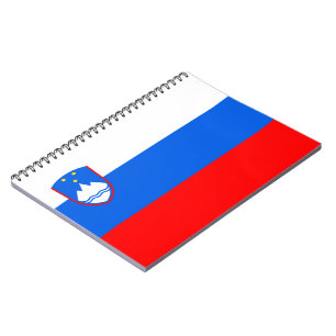 Slovenian Flag Notebook