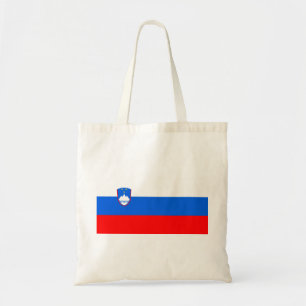 Slovenian Flag Tote Bag