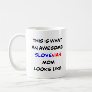 slovenian mum, awesome coffee mug