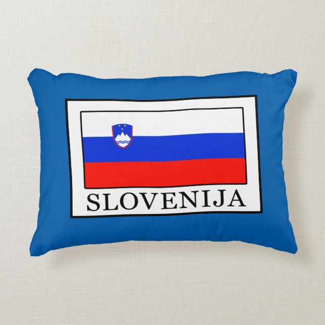 Slovenija Decorative Cushion (Front)